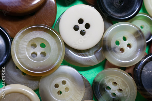 a large number of buttons