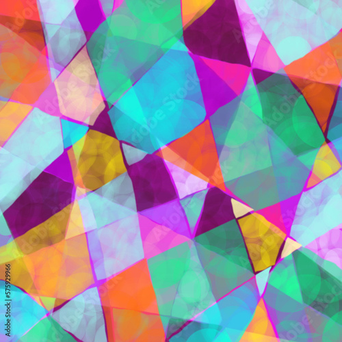 ステンドグラスの明かり