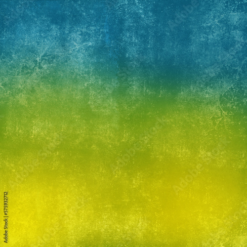 Grunge texture background of pastel blue, green and yellow tones