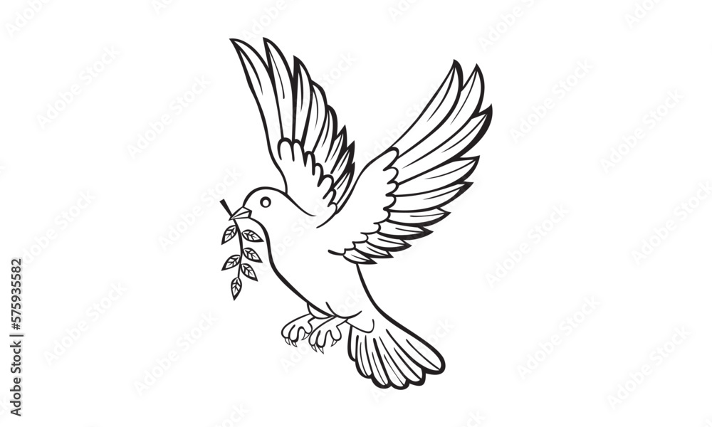 Fototapeta premium white Parrots flying