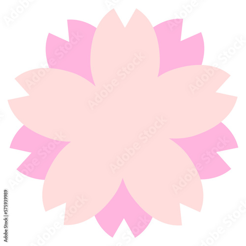 さくらの花の背景。春のイメージ素材。