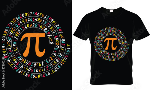 Pi Day T-shirt Design Bundle. Pi t-shirt. Math T shirt design. Pi day Vector Graphics, Pi day t shirt design vector. funny pi day t shirt graphic design shirt