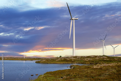 Wind turbines  Smoela wind park