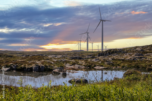 Wind turbines  Smoela wind park