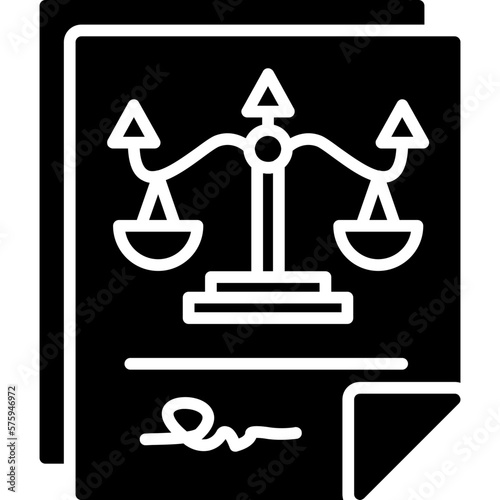 Legal Paper Icon