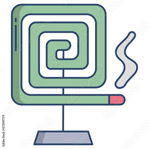 mosquito coil icon