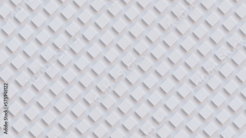 3D Futuristic cubes white b...