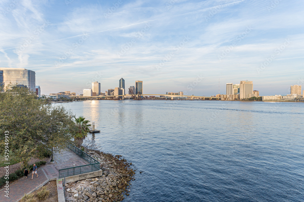 Obraz premium downtown Jacksonville FL