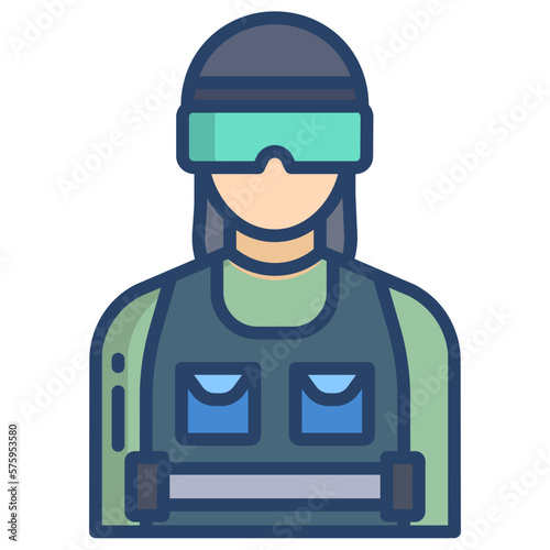 Riot Police icon