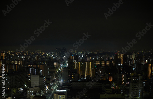 大阪府堺市の夜景の風景 © zheng qiang