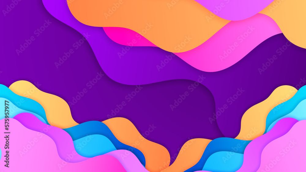 Colorful Polygonal Background with Symmetrical Shapes Colorful Polygonal Background with Symmetrical Shapes
