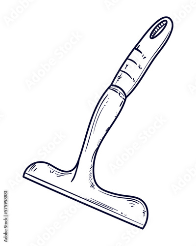 squeegee for cleaning doodle