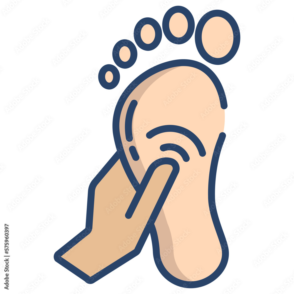 Obraz premium Foot Massage icon