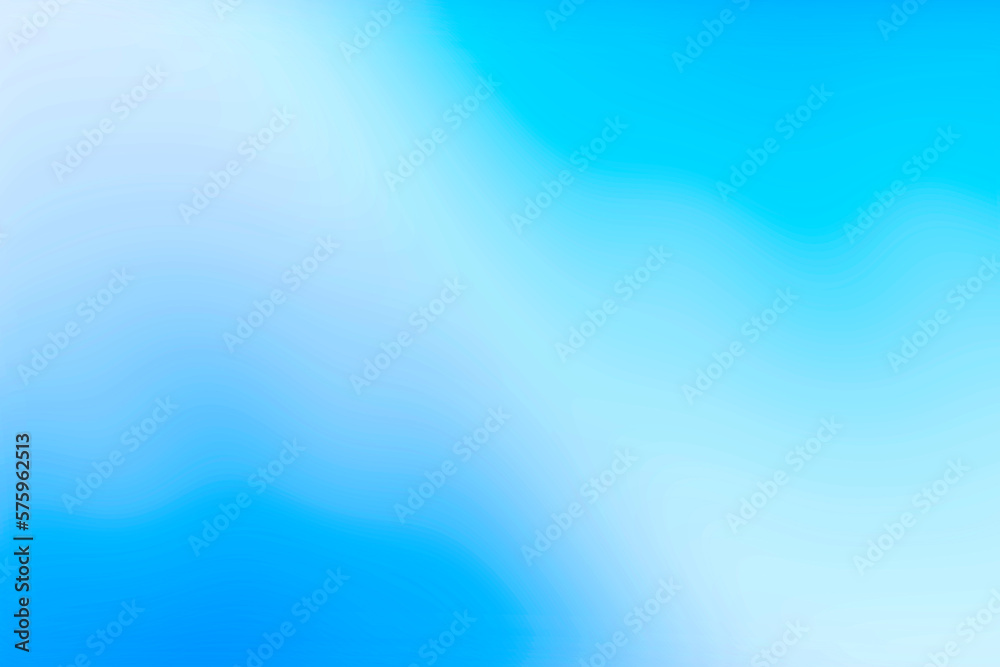 Gradient Blurred Background Blue Abstract Multi Color Gradient Flowing - obrazy, fototapety, plakaty 