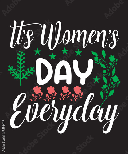 Wallpaper Mural Women's day quote typography, SVG, Print, Vector, or Template Design. Torontodigital.ca