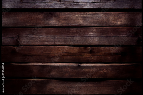 Wallpaper Mural Old Wood Planks Texture Background, Generative AI Torontodigital.ca