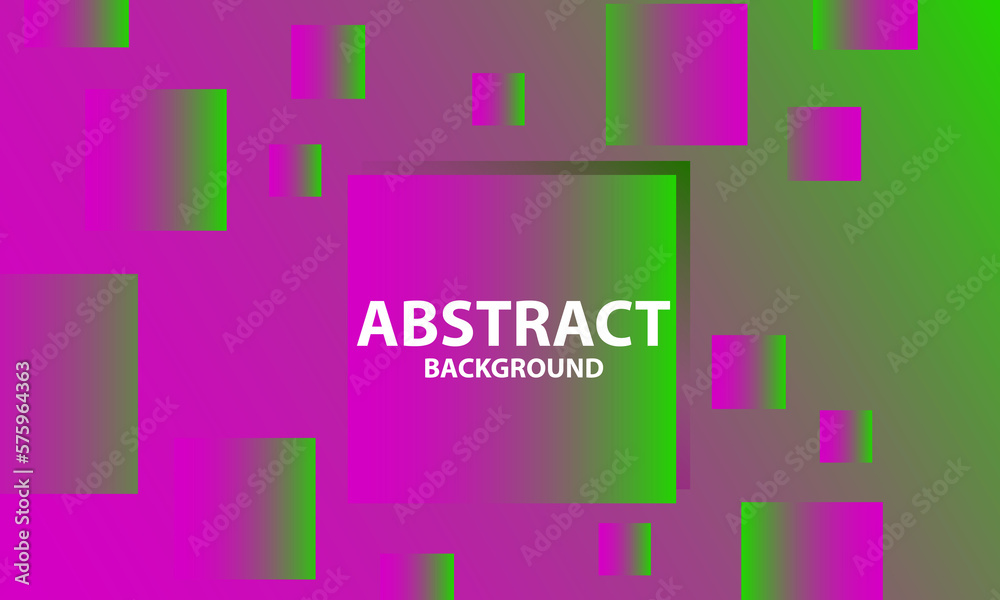Purple and green gradient abstract modern geometric square shape Purple and green gradient abstract modern geometric square shape