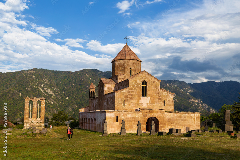 Armenian monastery of the VI century located in the village of Odzun in the Lori region of Armenia