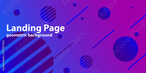 Abstract purple geometric shape background. Vector illustration