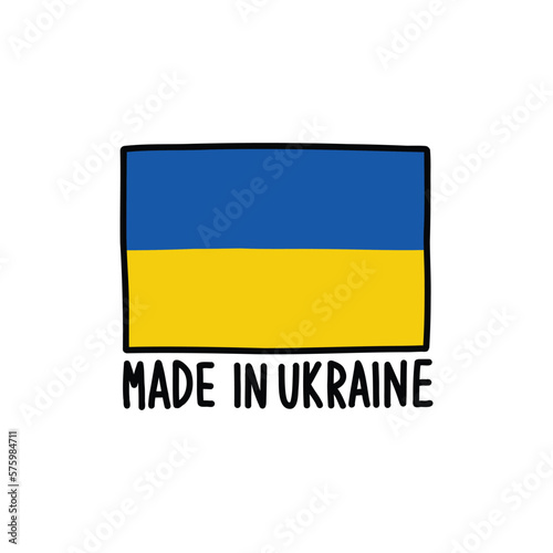 made in Ukraine doodle icon, vector color line illustration Free Download made in Ukraine doodle icon, vector color line illustration - GFXLoad