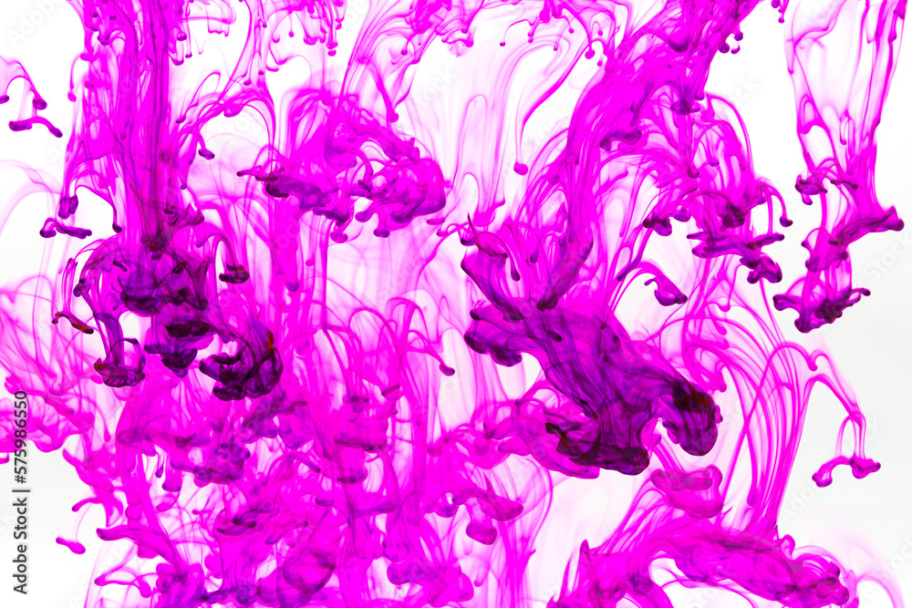 Abstract background picture with purple ink dissolving in water Abstract background picture with purple ink dissolving in water