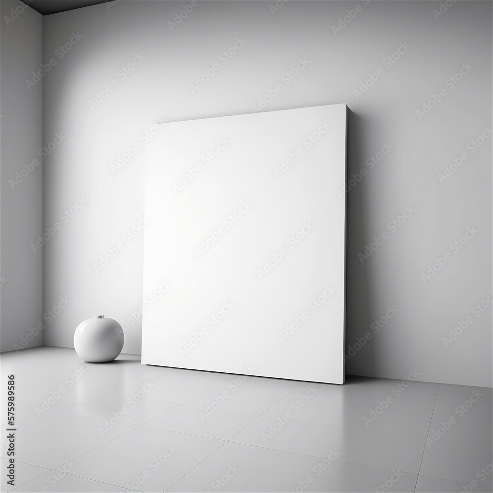 White Canvas Mockup Lifestyle White Canvas Mockup Lifestyle
