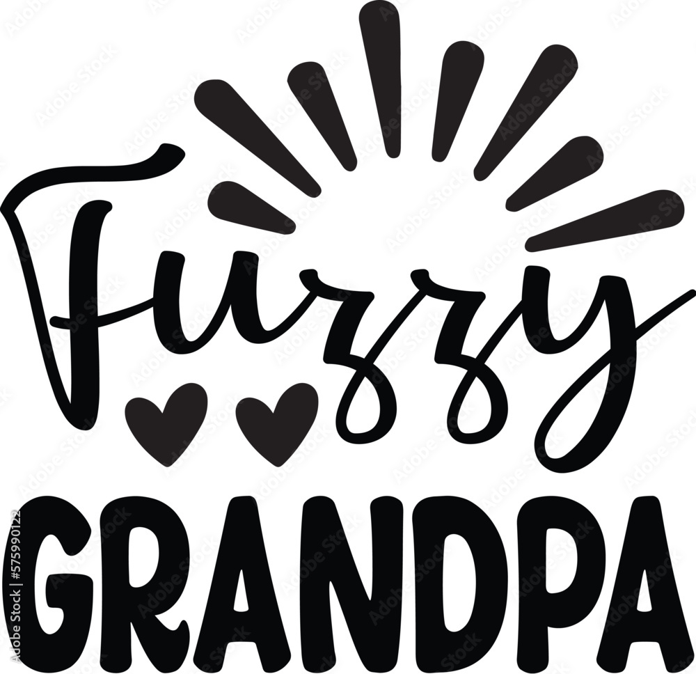 Fuzzy Grandpa SVG Fuzzy Grandpa SVG