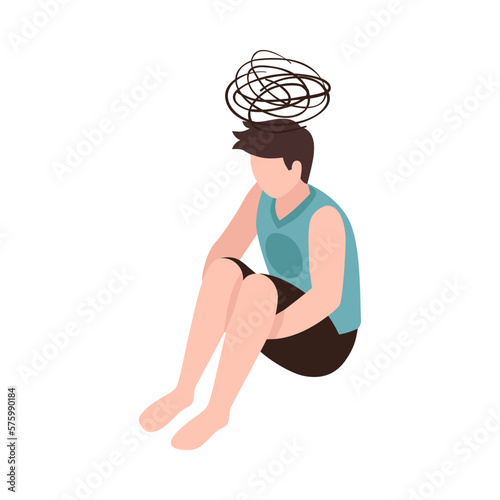 Boy In Distress Composition