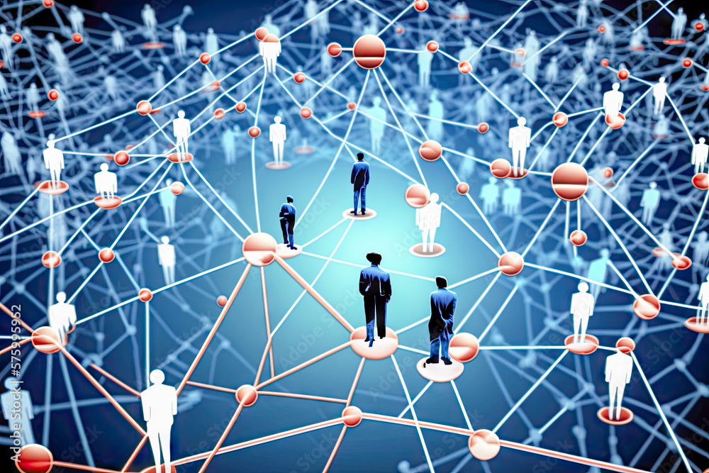 concept of a business network concept of a business network