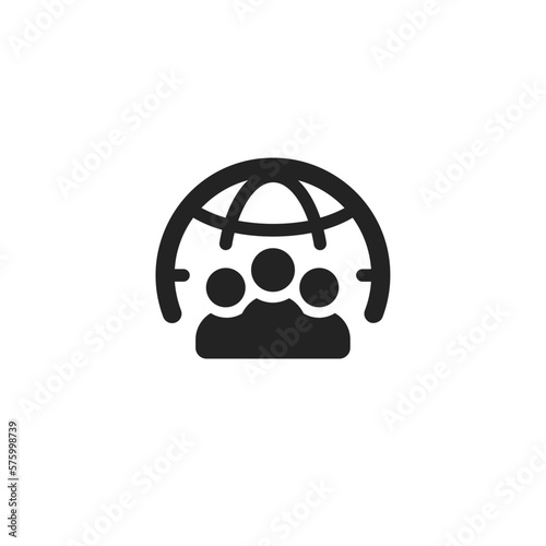 Social Network - Pictogram (icon) 