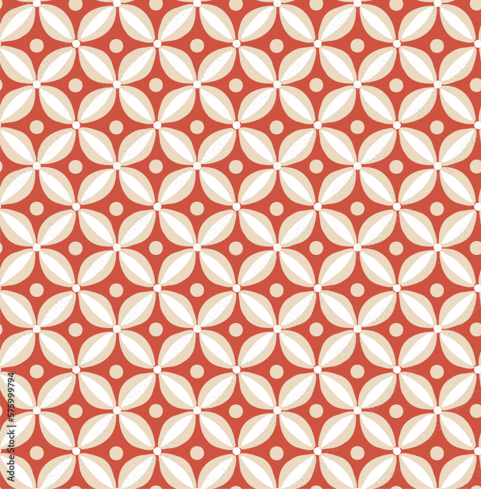 Abstract Retro Geometric Dots Florals Psychedelic Minimalist Seamless Pattern Trendy Fashion Colors Tile Style Concept Perfect for Allover Fabric Print or Wrapping Paper Abstract Retro Geometric Dots Florals Psychedelic Minimalist Seamless Pattern Trendy Fashion Colors Tile Style Concept Perfect for Allover Fabric Print or Wrapping Paper