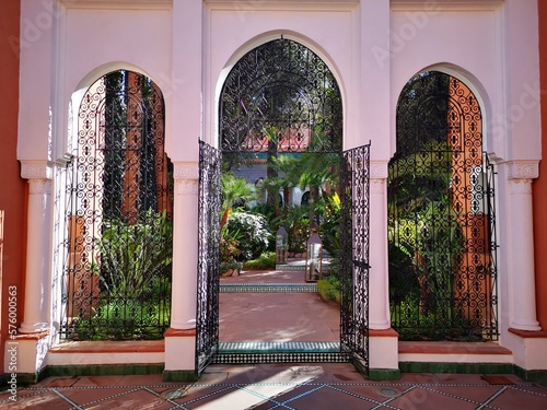 Entrance to La Mamounia, Marrakech, Morocco 