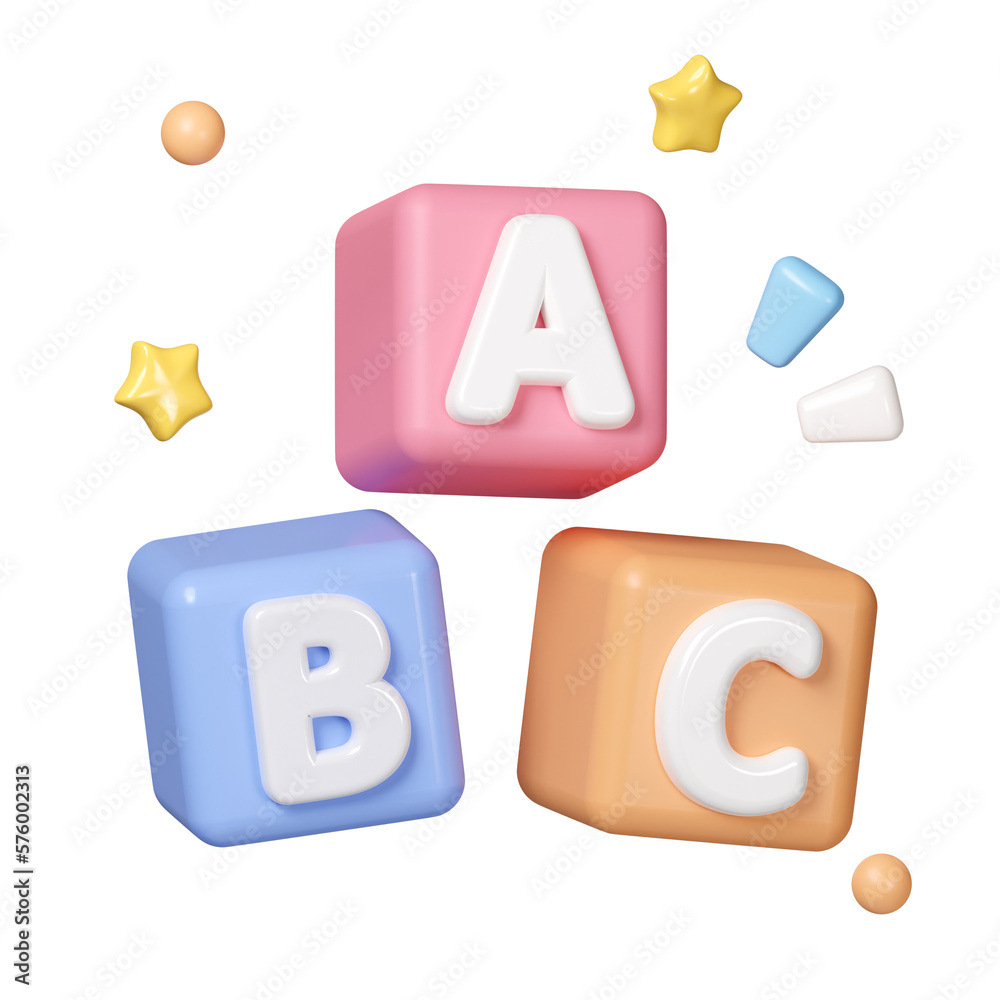 3d ABC blocks connecting jigsaw puzzle. Symbol of business teamwork and baby kid intelligence development concept, 3d rendering illustration. Clipping path of each element included. 3d ABC blocks connecting jigsaw puzzle. Symbol of business teamwork and baby kid intelligence development concept, 3d rendering illustration. Clipping path of each element included.