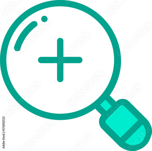 Zoom In Color Icon