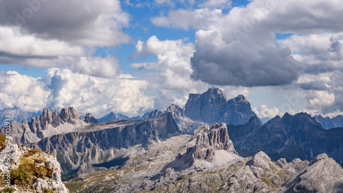 Riffugio Lagazuoi, peak , Dolomite view © Roman Ekiert