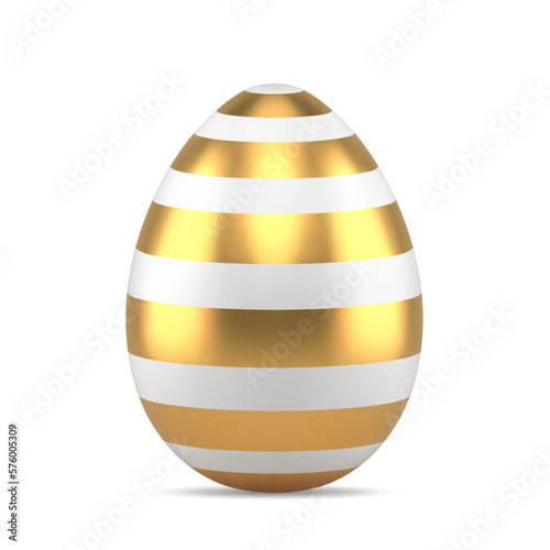 Easter egg religious holiday culinary chicken protein food candy treat greeting 3d icon vector