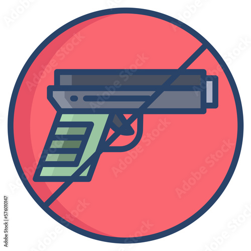 Ban gun icon