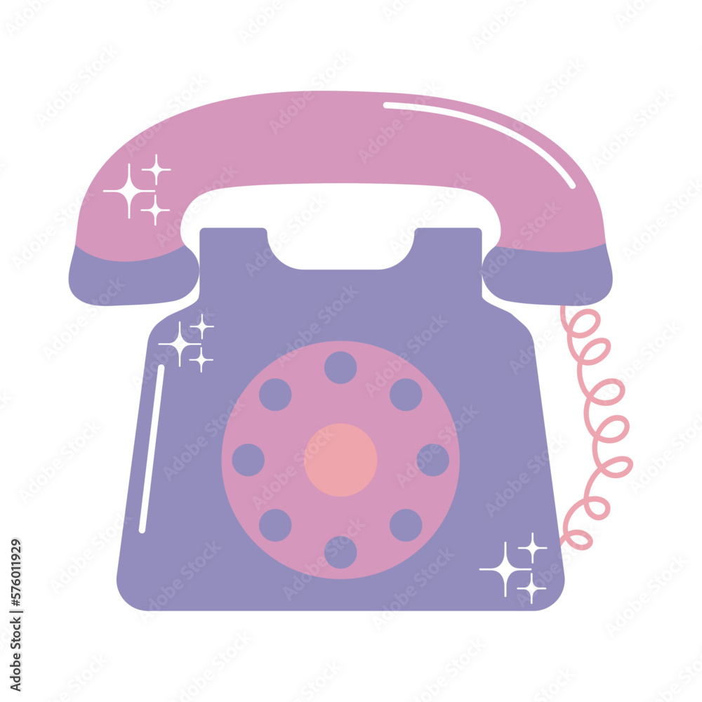 telephone retro and nostalgic
