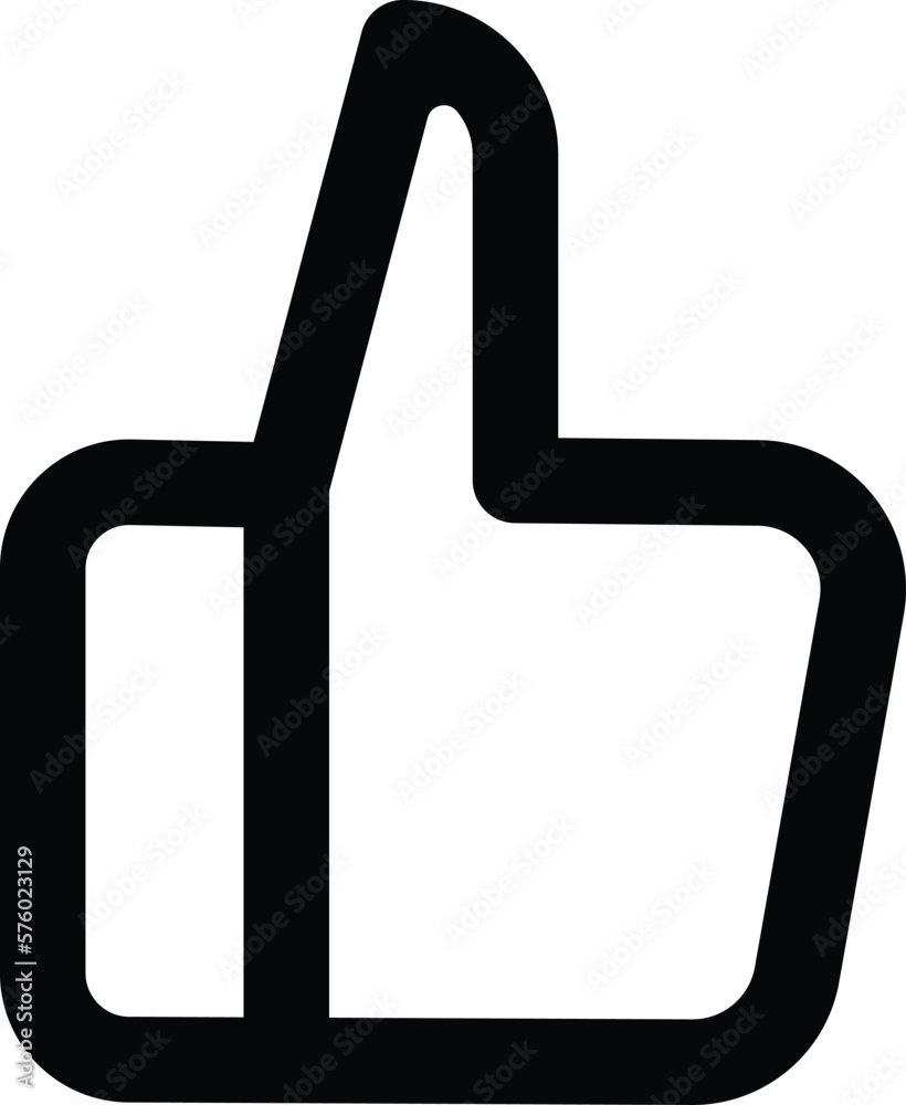 thumbs up icon vector , like symbol for social media , websites and app
thumbs up icon vector , like symbol for social media , websites and app