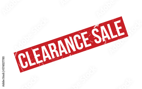 Clearance Sale Rubber Stamp Seal Vector