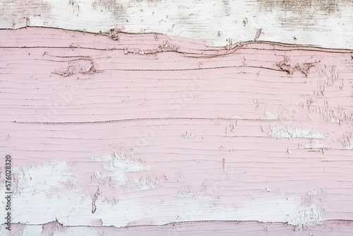 pink white abstract background of wooden surface texture  Generative Ai