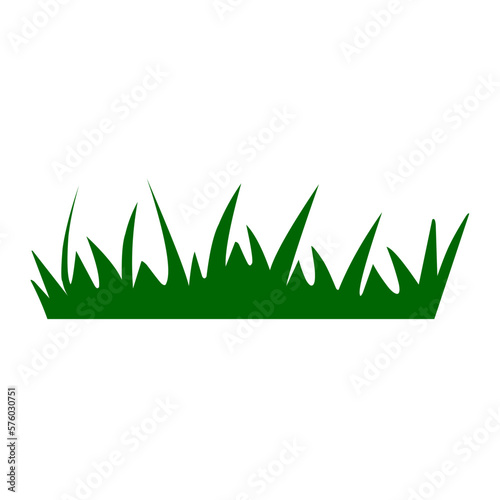 Greem grass doodle