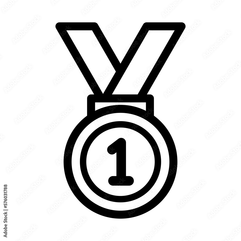 medal icon vector logo template, winner icon medal icon vector logo template, winner icon