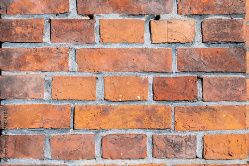 background of harmonic old brick wall