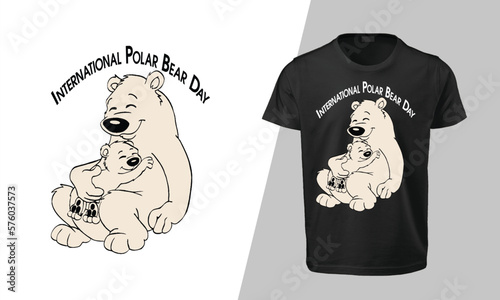 International Polar Bear Day, SVG Design, SVG T-shirt Design, T-shirt Design