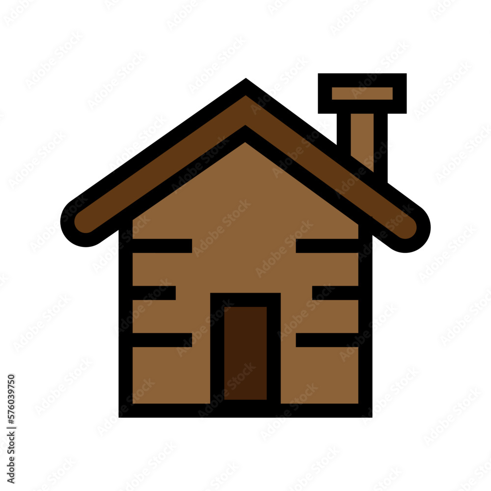Cabin line icon isolated on white background. Black flat thin icon on modern outline style. Linear symbol and editable stroke. Simple and pixel perfect stroke vector illustration. Cabin line icon isolated on white background. Black flat thin icon on modern outline style. Linear symbol and editable stroke. Simple and pixel perfect stroke vector illustration.