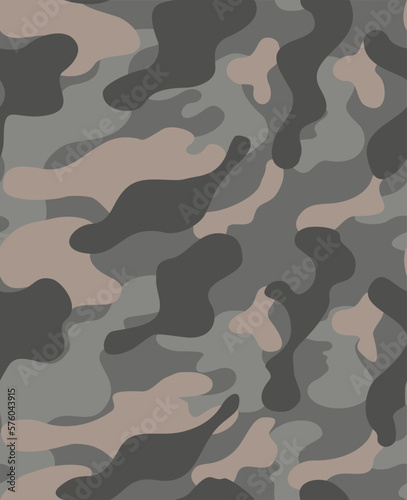 Army vector camouflage background, military uniform, trendy urban texture.