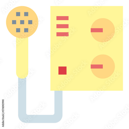 water heater flat icon style