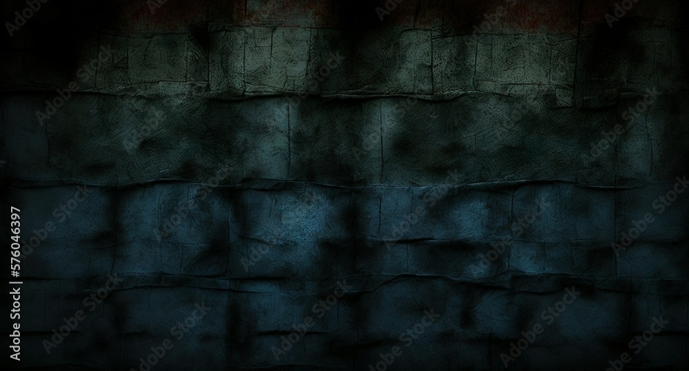 Obraz premium Scary wall background, horror texture for background Generative AI