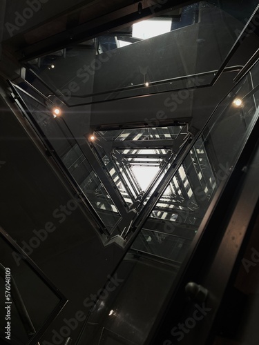 triangular staircase